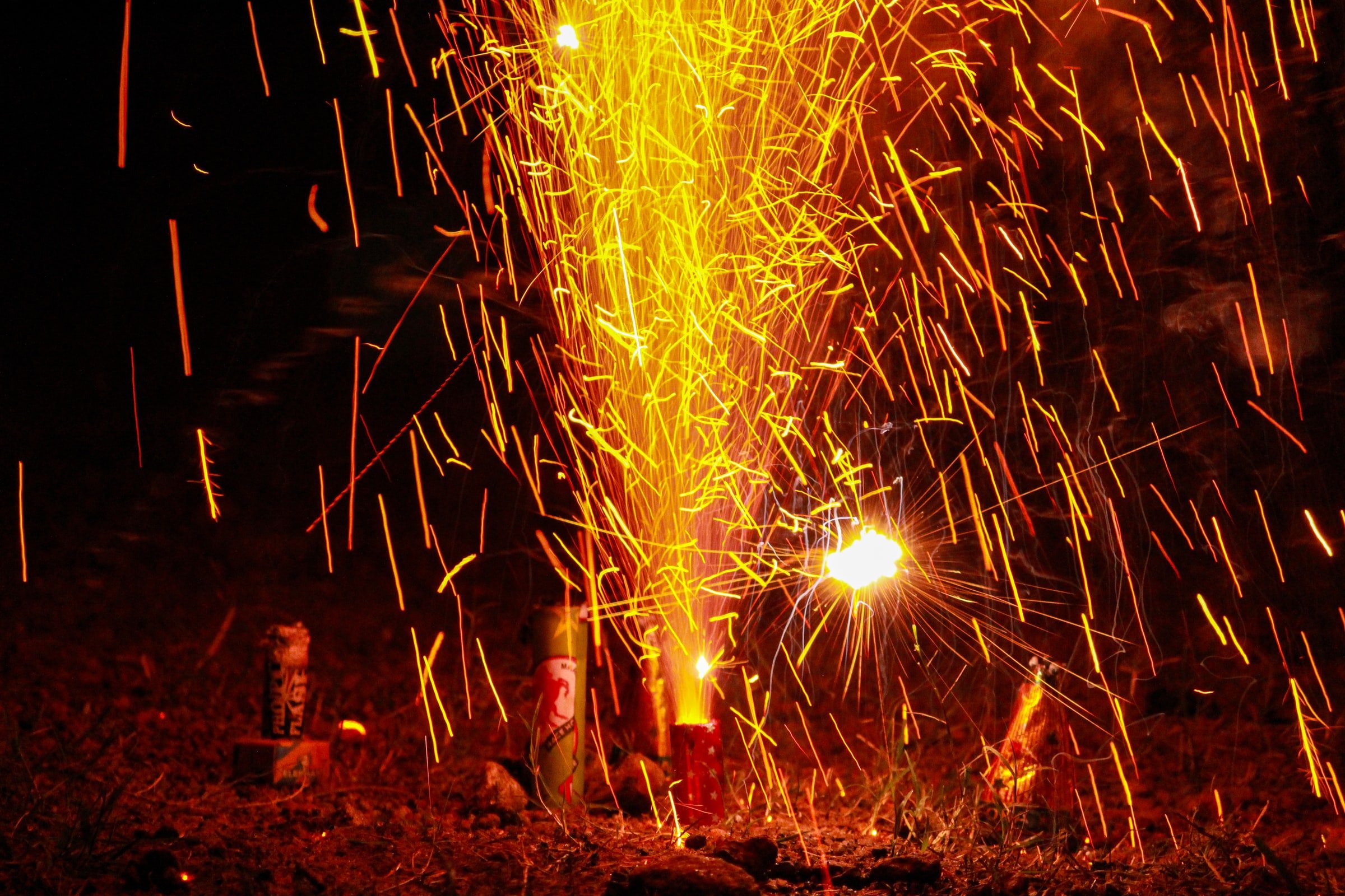focs artificials a la platja focs artificials a la platja