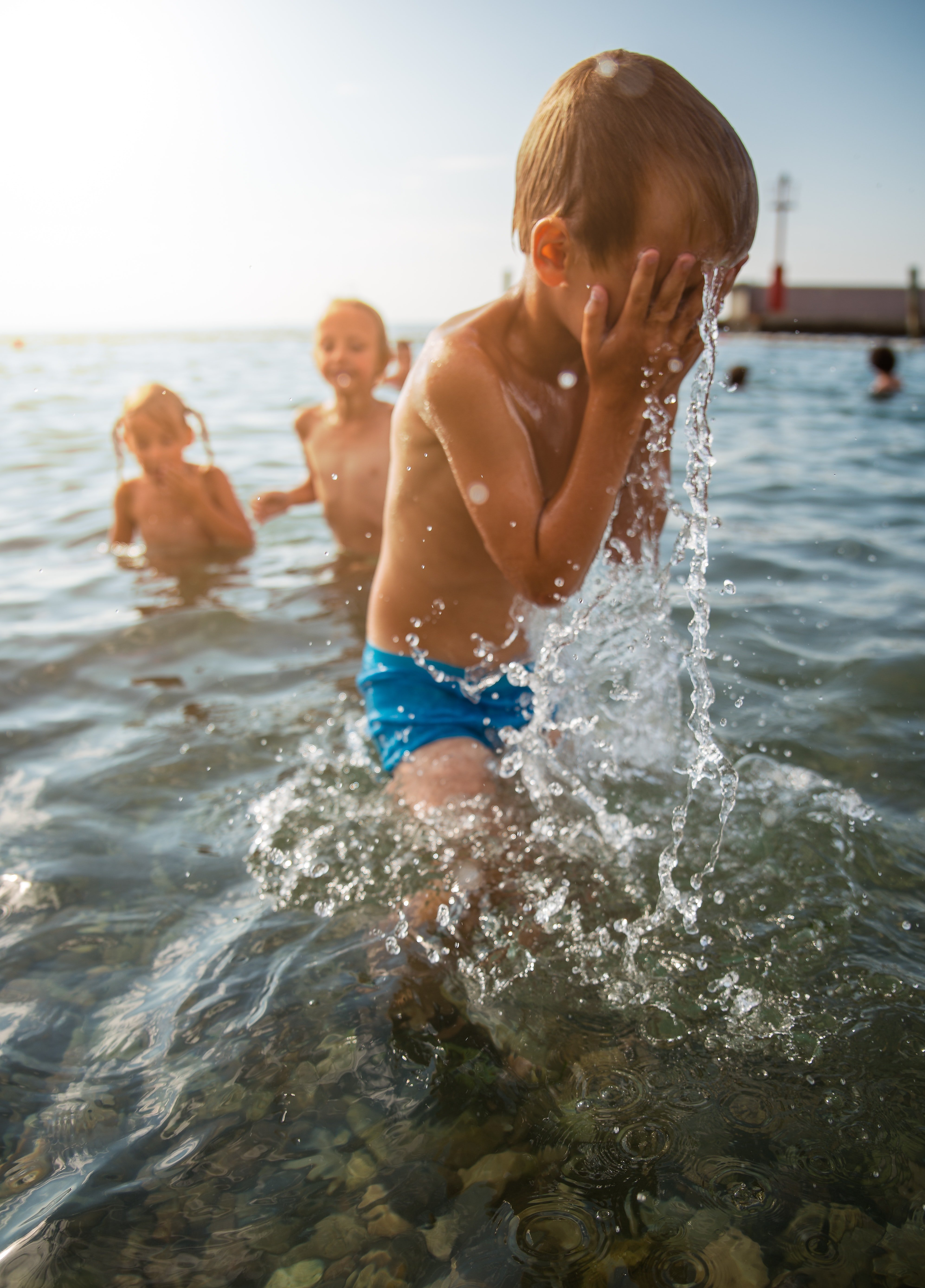 ola calor niño playa agua temperaturas altas / Foto:_Unsplash