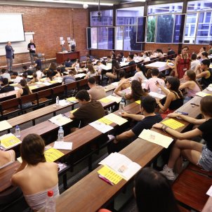 Un 97% de los estudiantes escogieron el catalán en la Selectividad