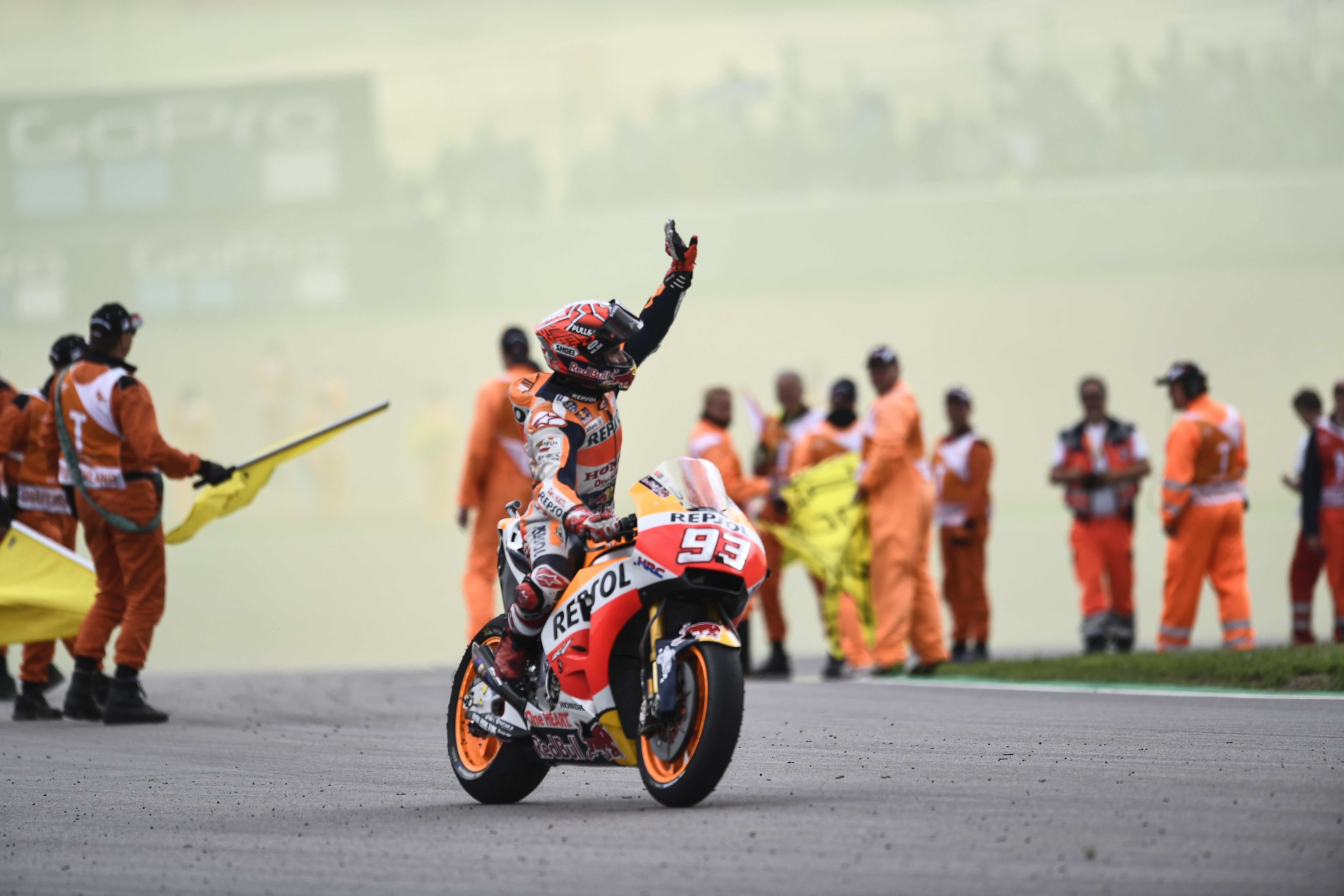 El reinado de Márquez sigue imperando en Sachsenring