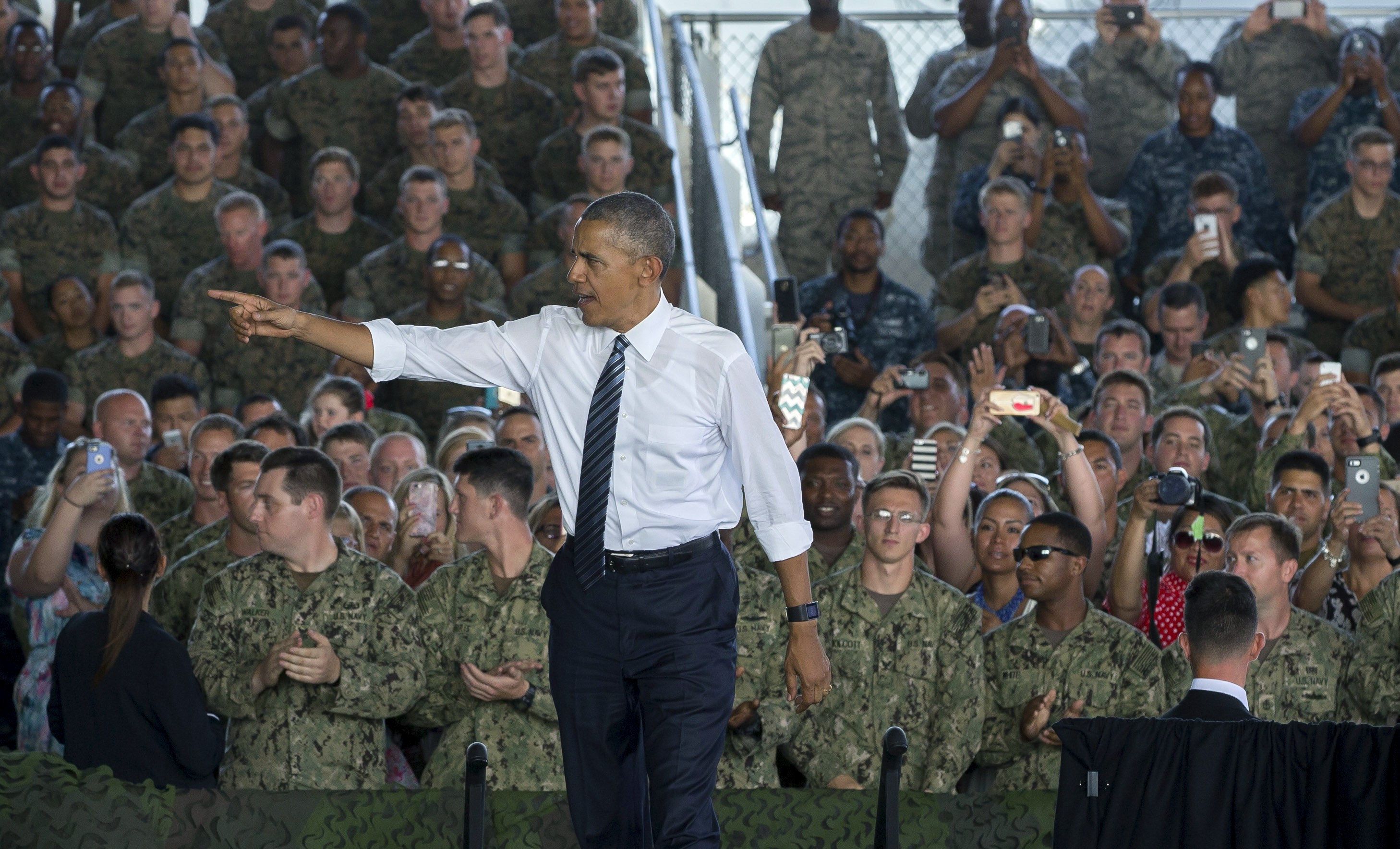 Obama defiende su alianza con una "España fuerte y unida"