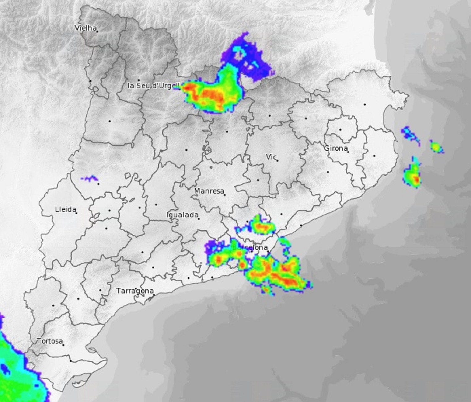 Tormentas sorpresa a la espera del punto más crítico y peligroso de la ola de calor