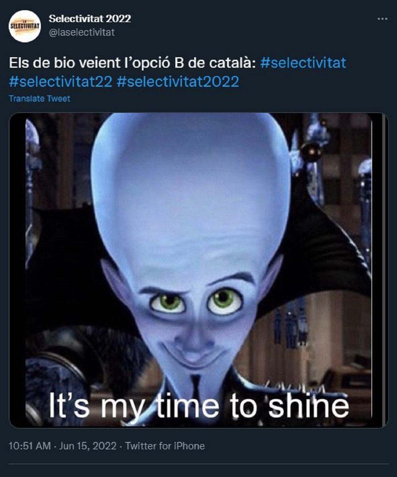 Meme opción B examen catalán selectividad 2022 Meme opción B examen catalán selectividad 2022