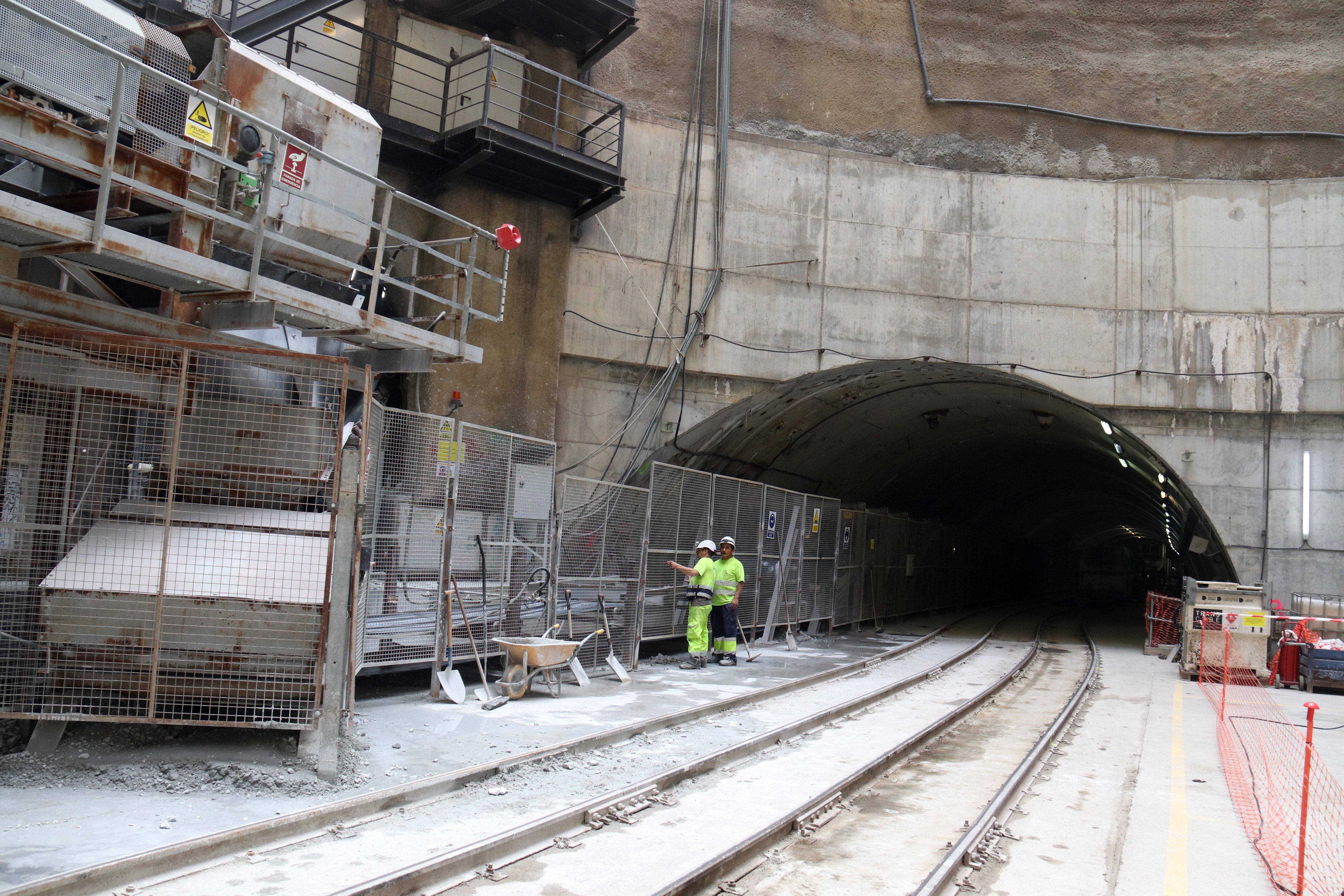Les obres del túnel del tram central de l’L9 del metro de Barcelona acabaran el 2027