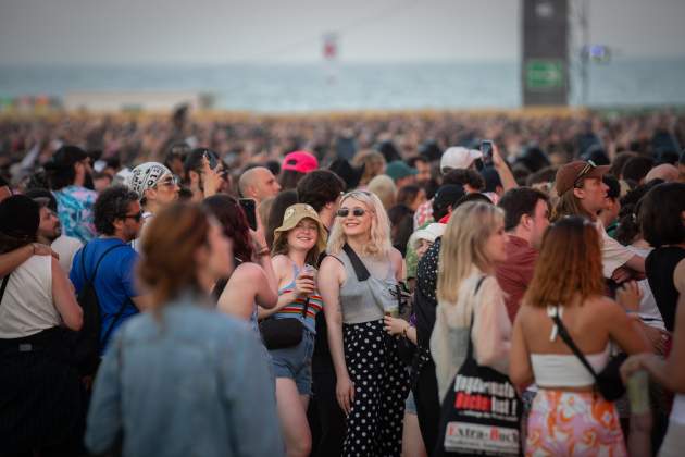 aglomeracion de personas en primavera sound / David Zorrakino / Europa Press