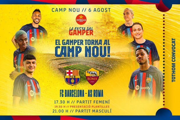 Barca Trofeo Joan Gamper Roma FC Barcelona