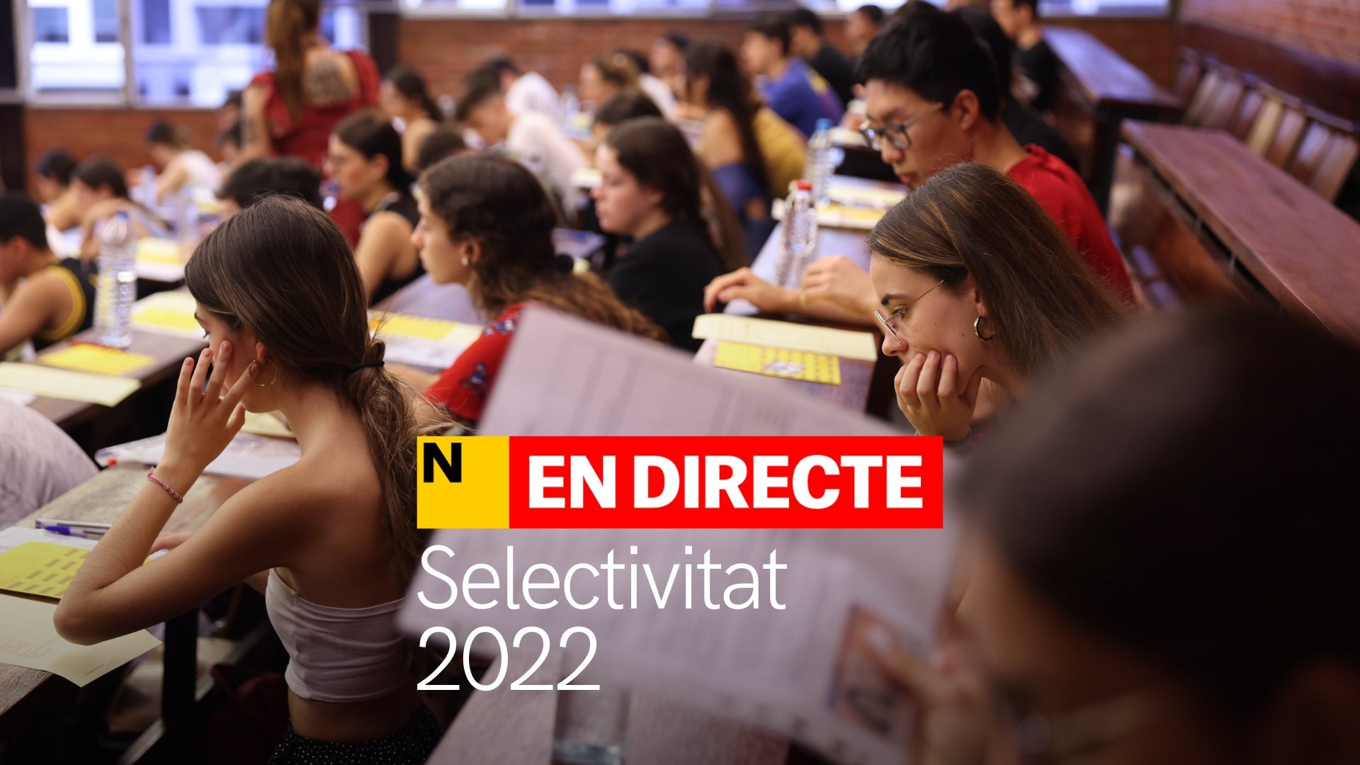 Selectivitat 2022, DIRECTE | Tercer dia d'exàmens de les PAU per a 40.000 estudiants