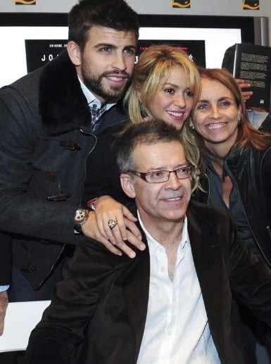 shakira pique padres shakira pique padres