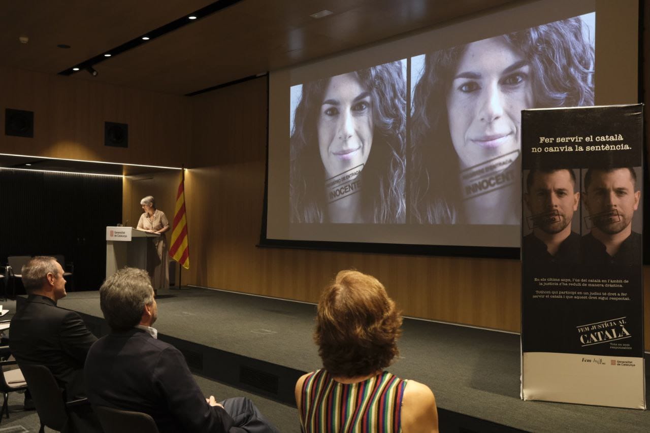 Els jutjats tramiten en castellà més de 300.000 demandes presentades en català