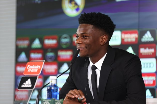 Aurélien Tchouaméni rueda de prensa Real Madrid Europa Press