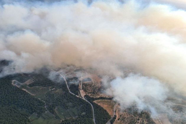 Incendio Corbera Ebro 400 Hectarees Incendio Corbera Ebro 400 Hectarees
