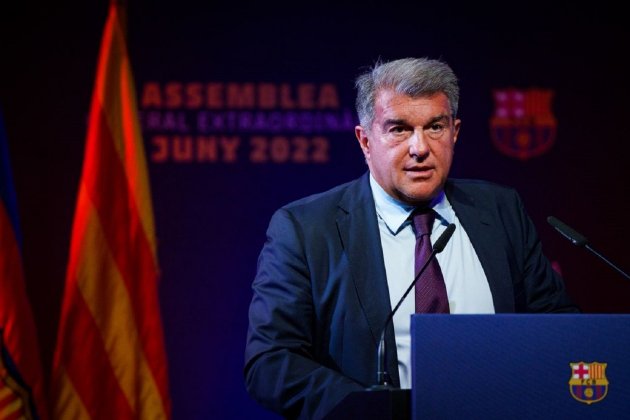 Joan Laporta discurs Barca FC Barcelona