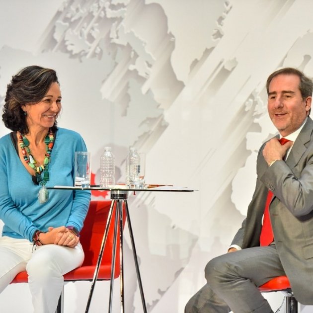 Hector Grisi y Ana Botin Banco Santander Europa Press Hector Grisi y Ana Botin Banco Santander Europa Press