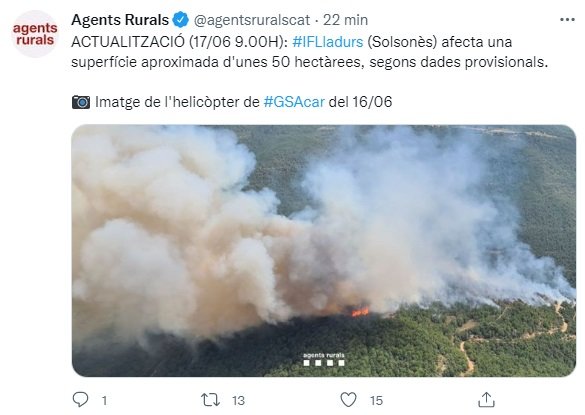 TUIT agentes rurales incendios TUIT agentes rurales incendios