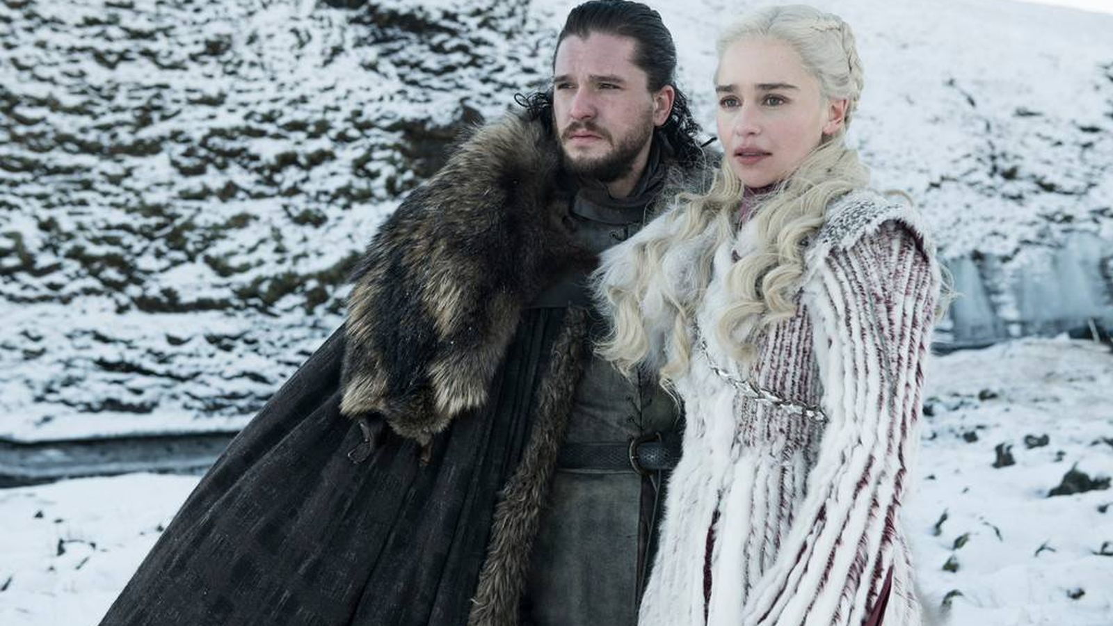 Jon Snow i Daenerys Juego de Tronos HBO