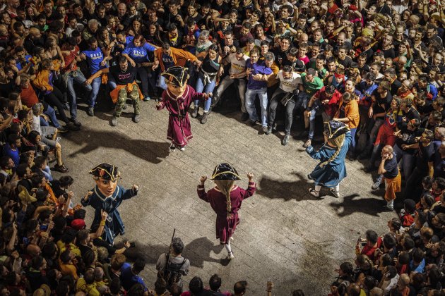 Comparsa nans vells patum berga / Foto: ACN