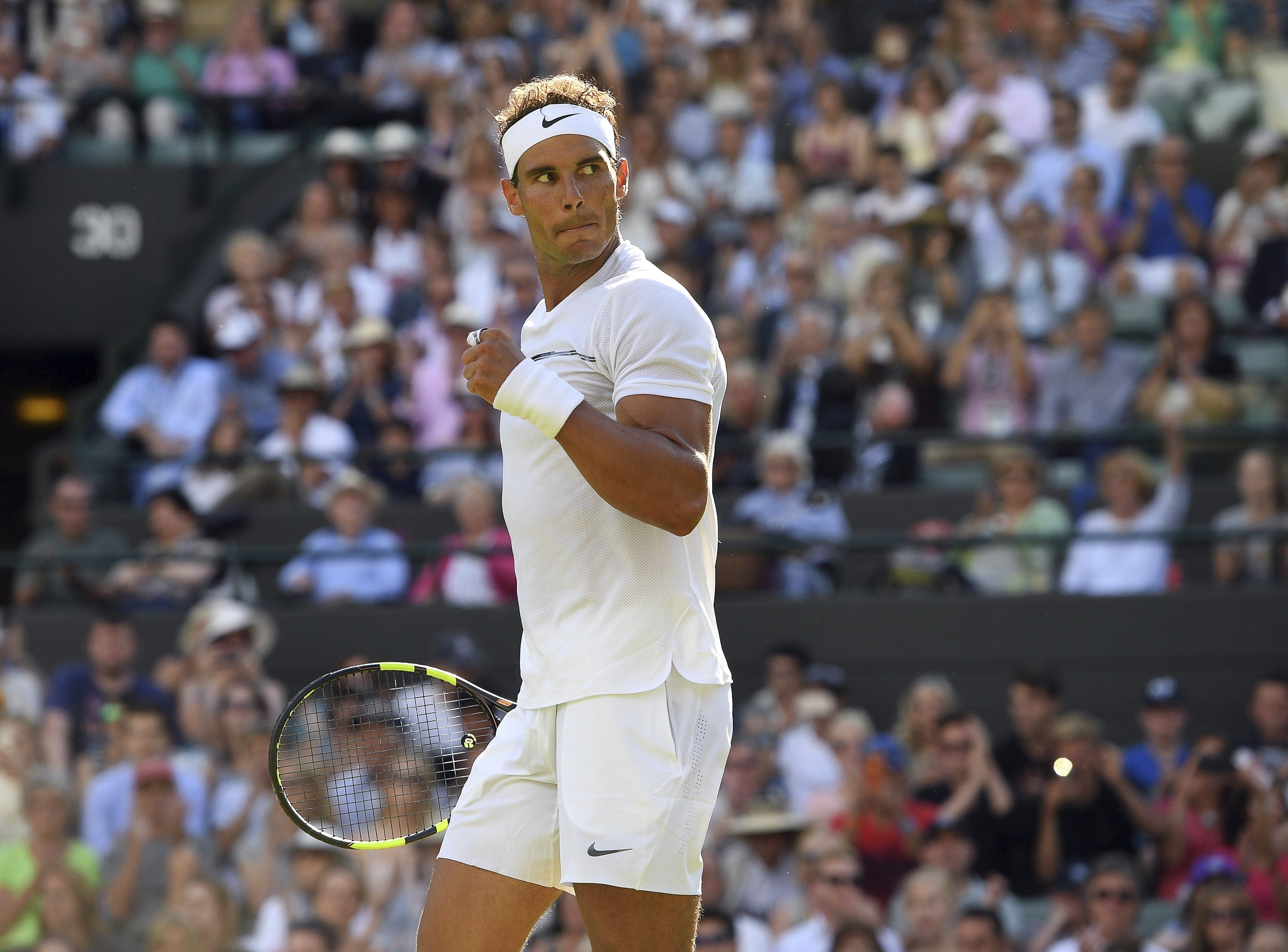 Nadal debuta amb victòria al Wimbledon