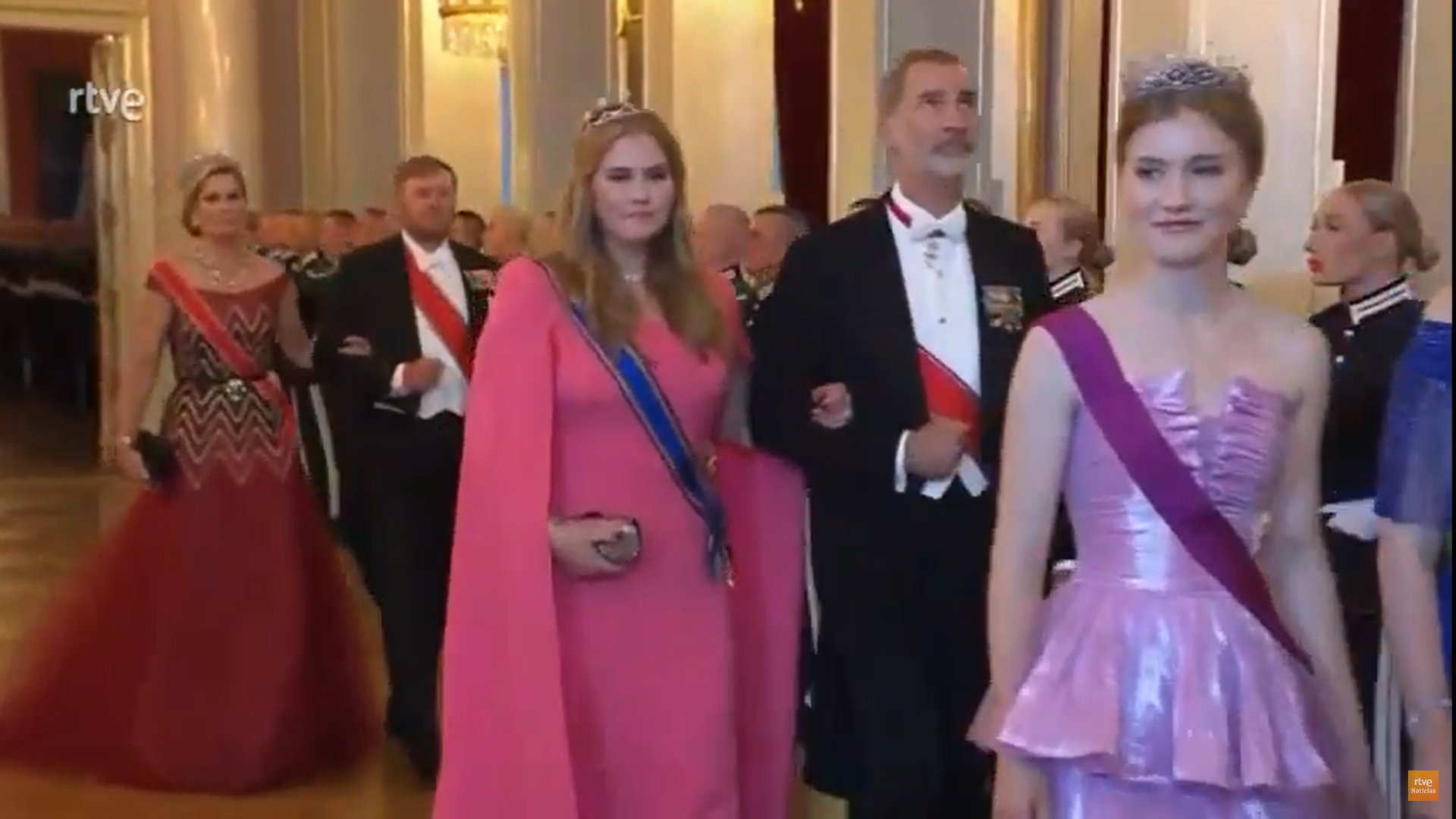 Felipe amb Amalia d'Holanda RTVE.es Felipe amb Amalia d'Holanda RTVE.es