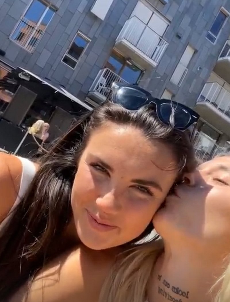 Mapi León beso a Engen Instagram