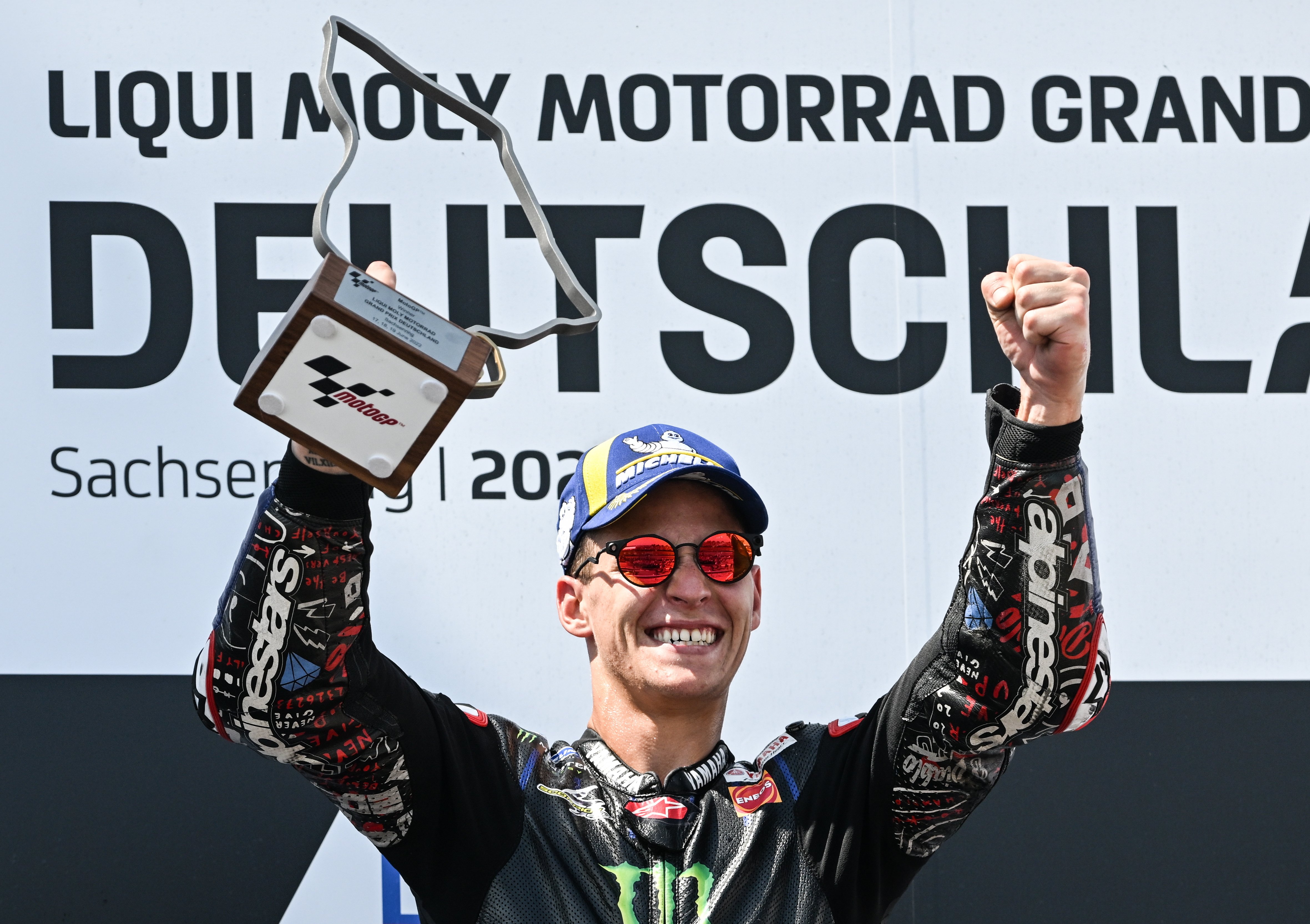 Quartararo hereda el trono de Marc Márquez en Sachsenring y se acerca a revalidar el título en Moto GP