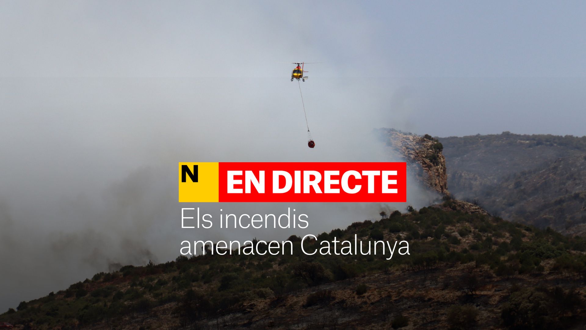 Incendis a Catalunya | DIRECTE: Estabilitzat l'incendi d'Artesa de Segre