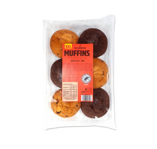 Muffins XXL de El Horno Muffins XXL de El Horno