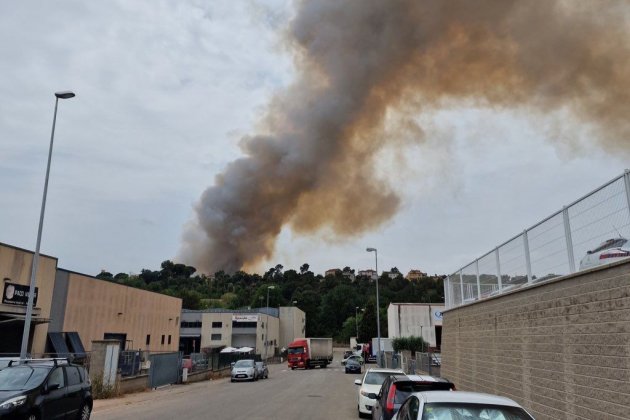 Incendio Sentmenat / Cedida Incendio Sentmenat / Cedida