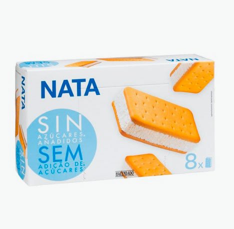 Sandvitx de nata d'Hacendado