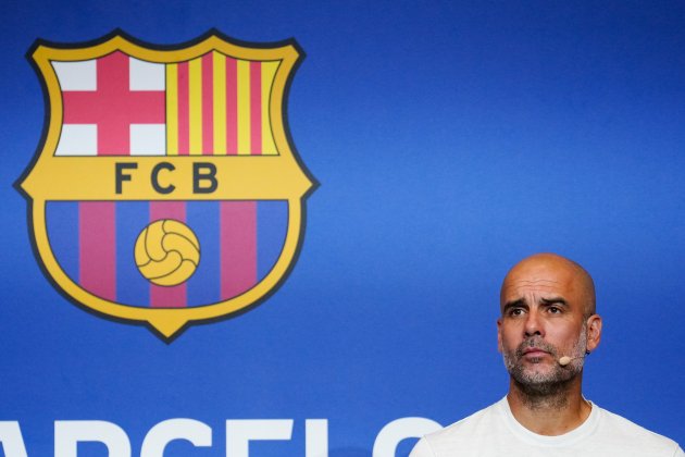 Pep Guardiola escut FC Barcelona EFE