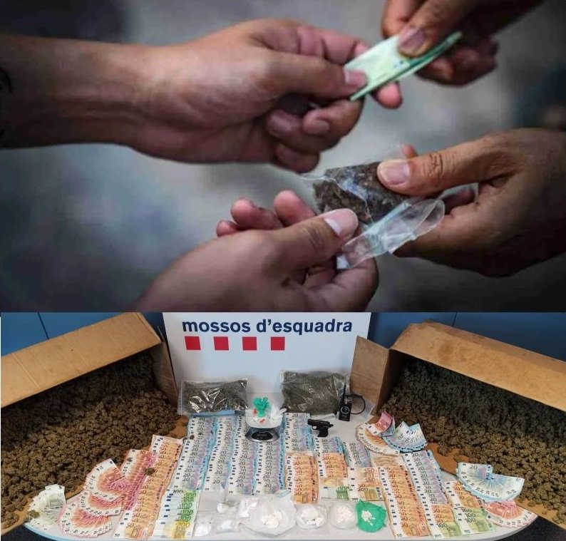 El tràfic de drogues es dispara un 82% a Barcelona, la ciutat on més creix