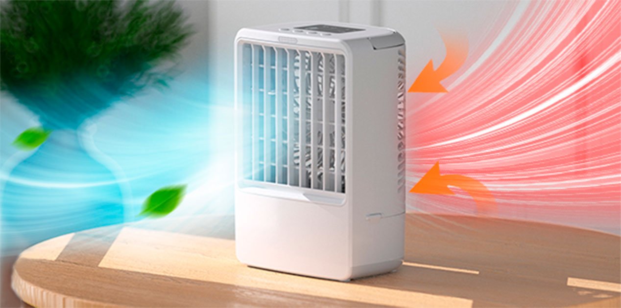 Este mini aire acondicionado portátil de 49,99 euros y bajo consumo arrasa en Amazon