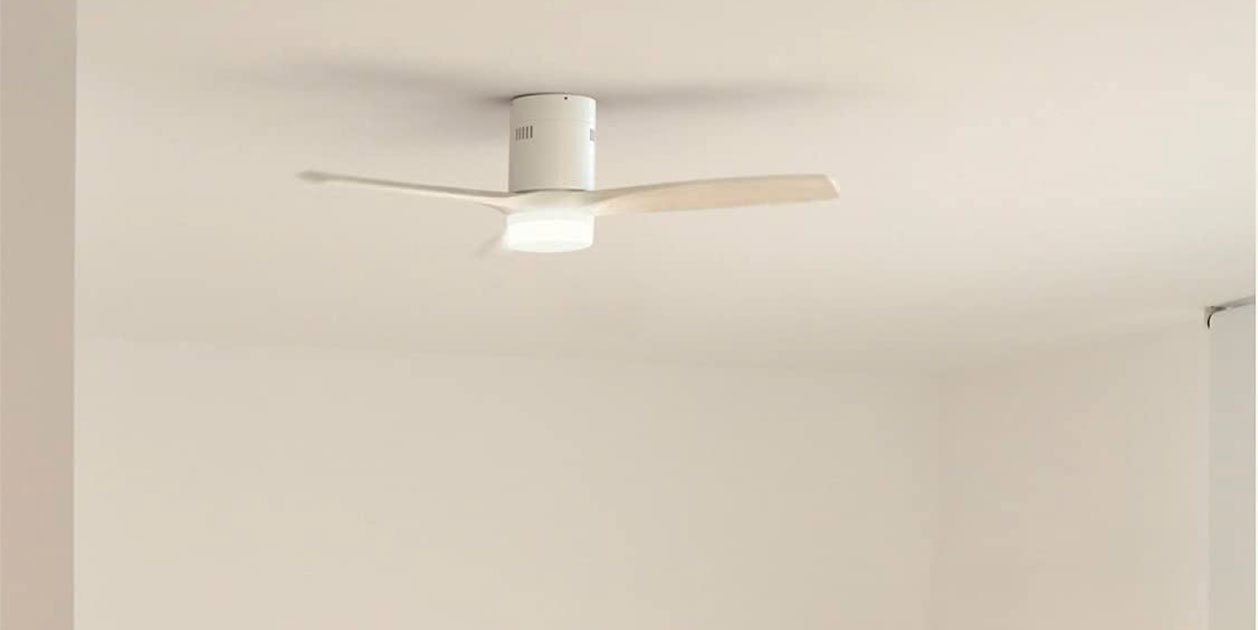 Este ventilador silencioso de techo con luz ya es el más vendido
