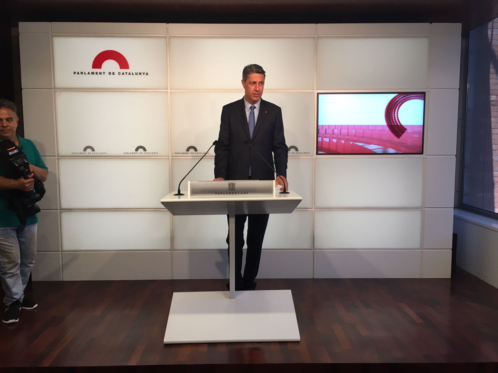 Albiol, sobre el acto del referéndum: "Es el anuncio de un golpe de Estado"