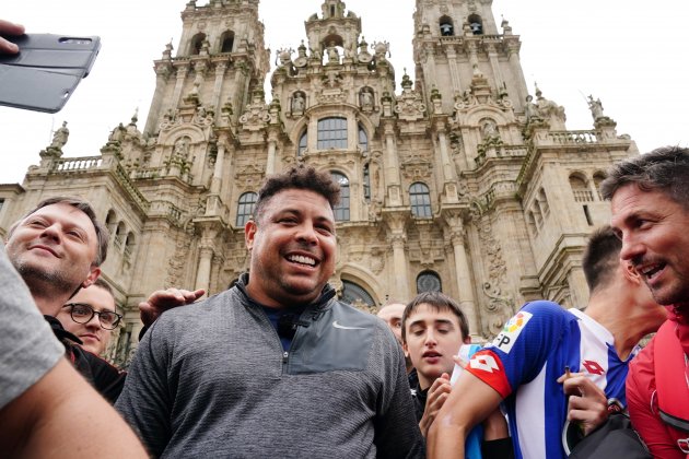 Ronaldo Nazario Valladolid catedral Santiago Europa Press