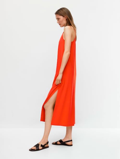 Vestit de punt amb tirants