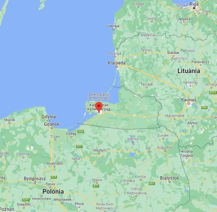 Kaliningrad Google Maps
