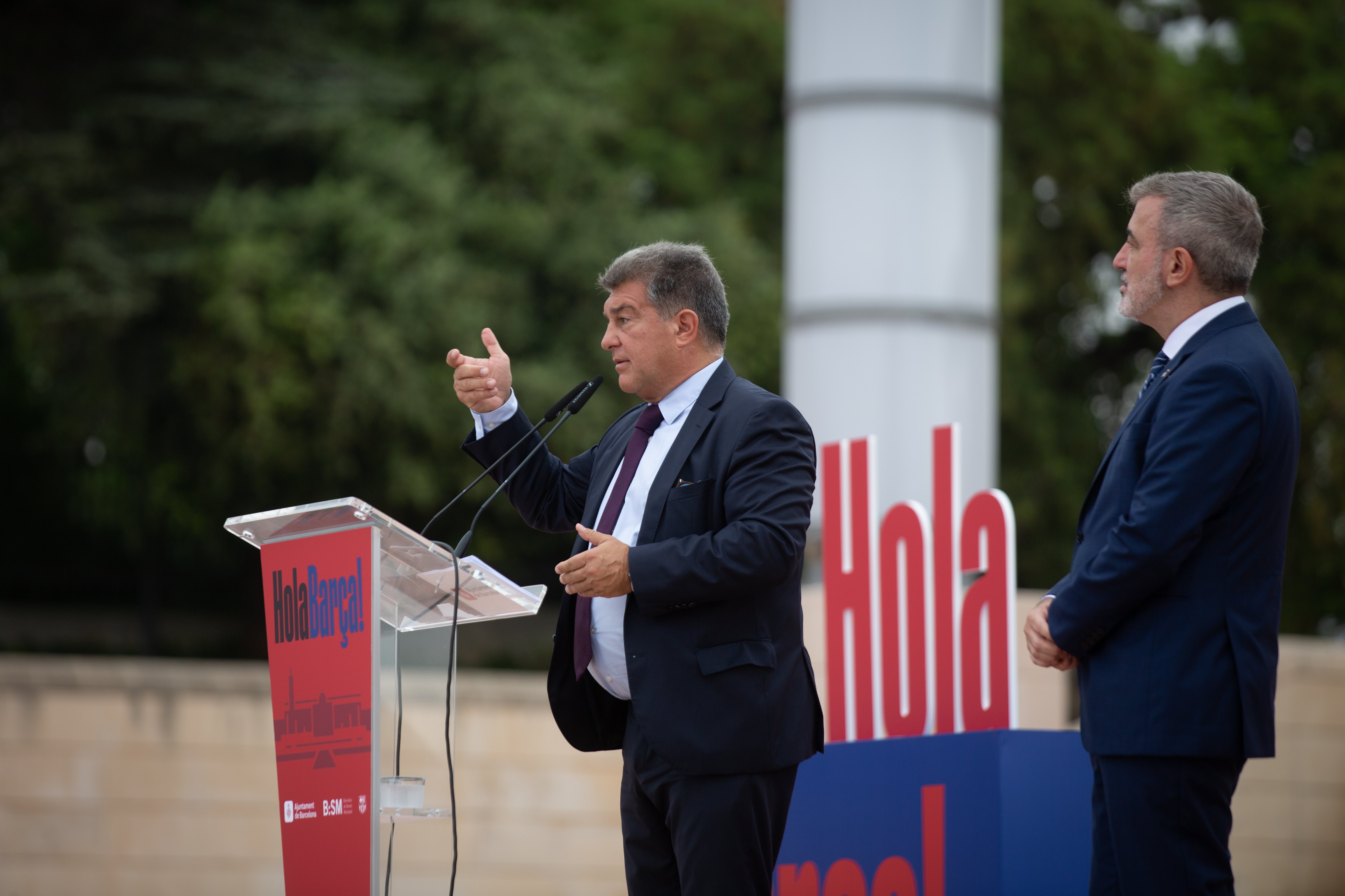 Joan Laporta trabaja en el tridente más mediático en 122 años de historia del Barça, si sale será apoteósico