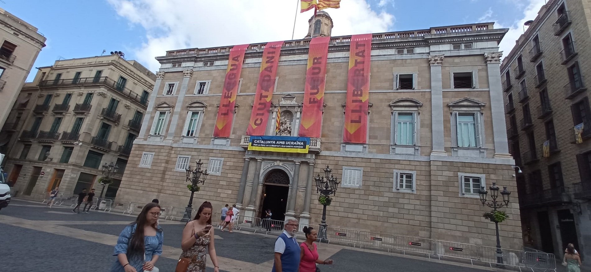 fachada de la generalidad de catalunya Jordi Palmer