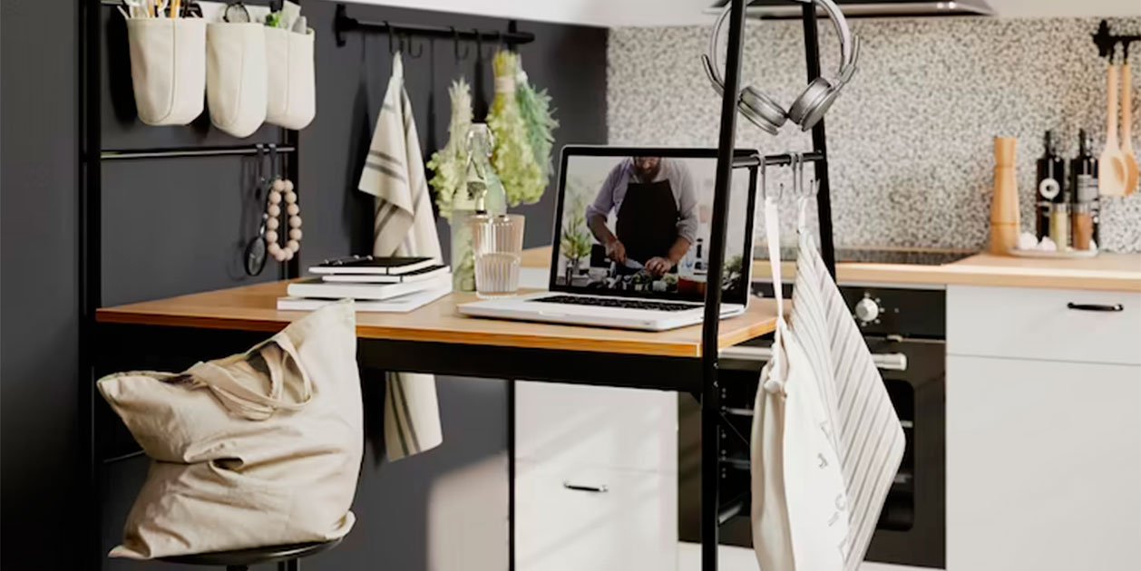 Ikea tiene una barra para cocinas pequeñas