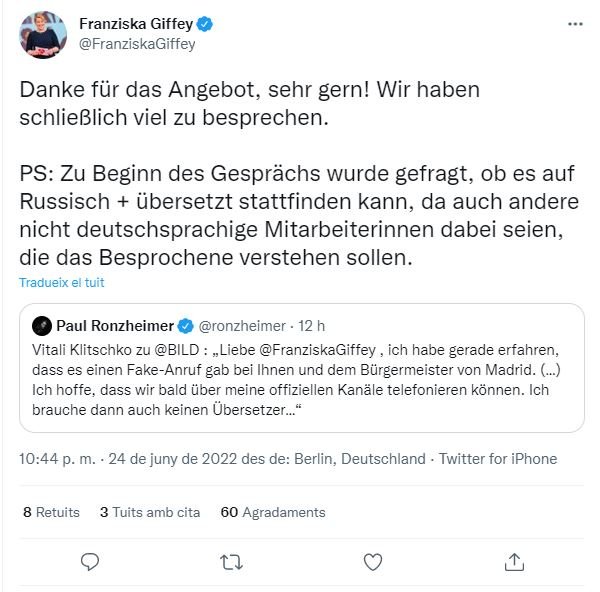 TUIT alcaldesa Berlín TUIT alcaldesa Berlín