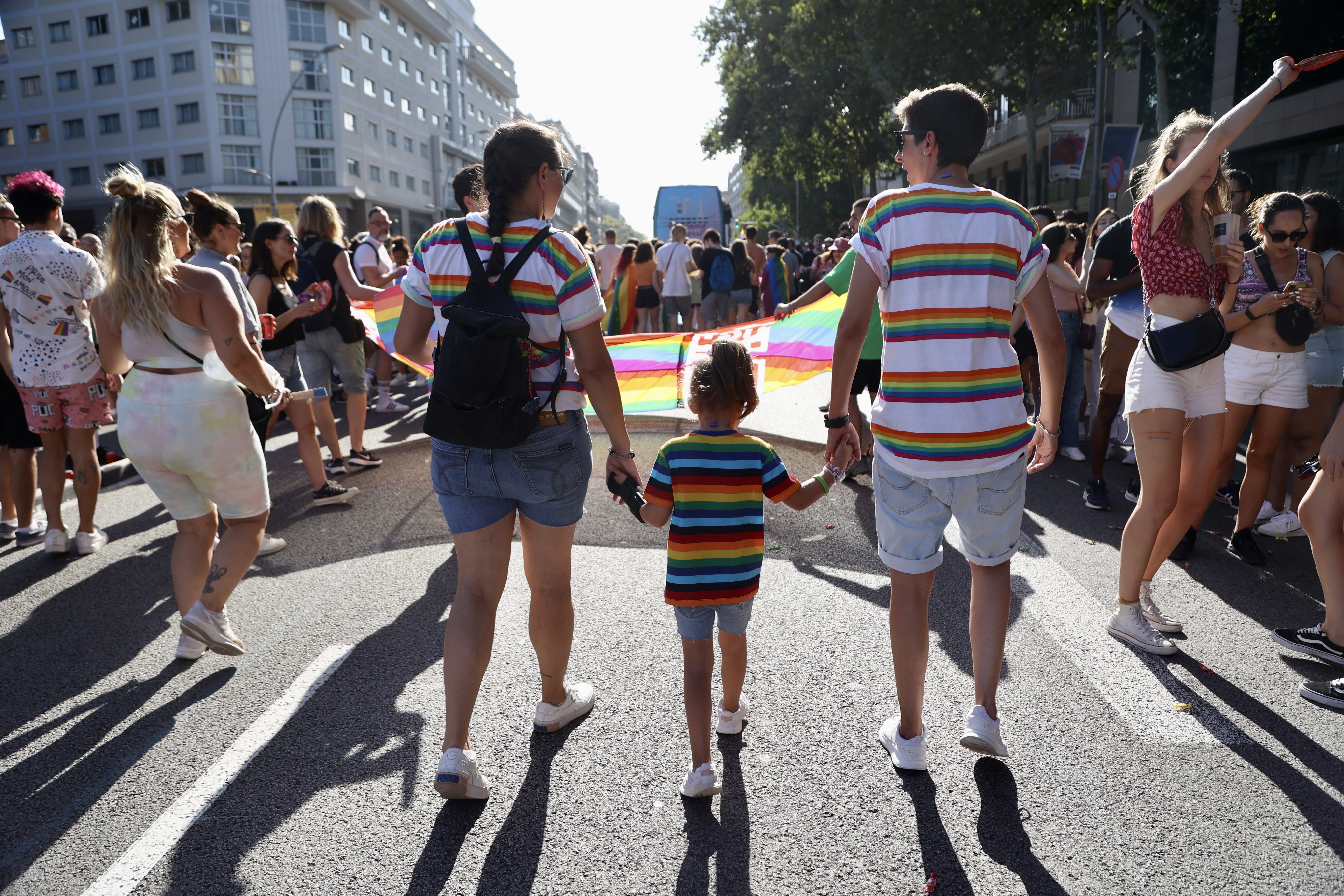 L'Orgull LGBTI+ torna a omplir els carrers de Barcelona dos anys després