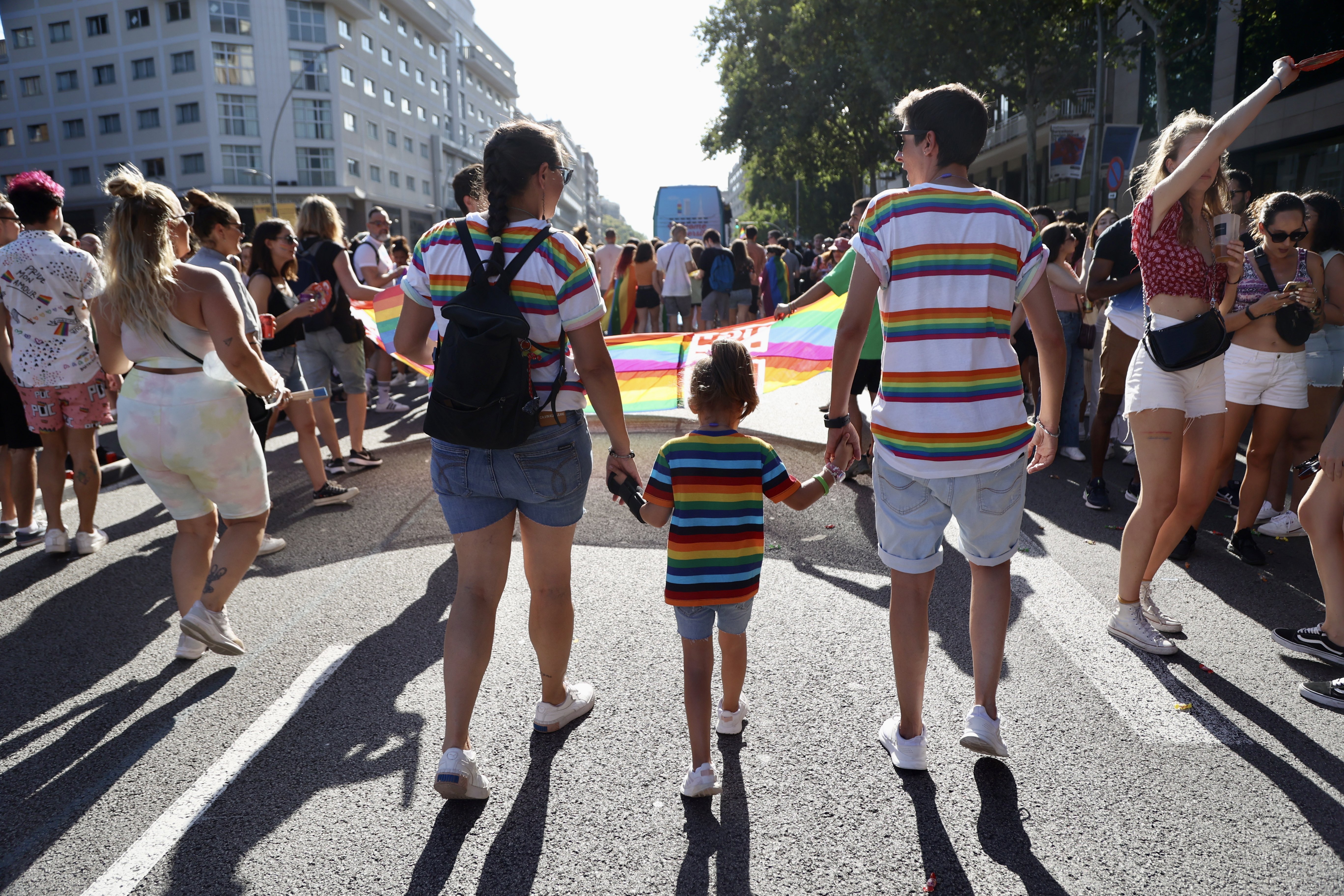 El Orgullo LGBTI+ vuelve a llenar las calles de Barcelona dos años después