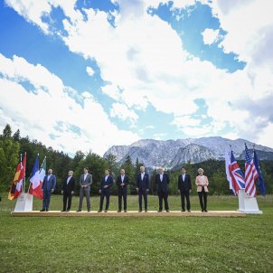 El G-7 destinará 600.000 millones de dólares a infraestructuras para competir con China