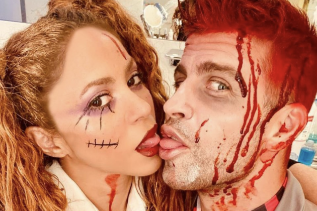 Shakira y Piqué suben la temperatura en Halloween Shakira y Piqué suben la temperatura en Halloween