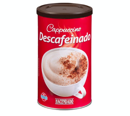 Capuchino de Hacendado