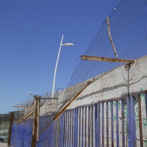 Tanca a la frontera entre Melilla i Nador   Efe