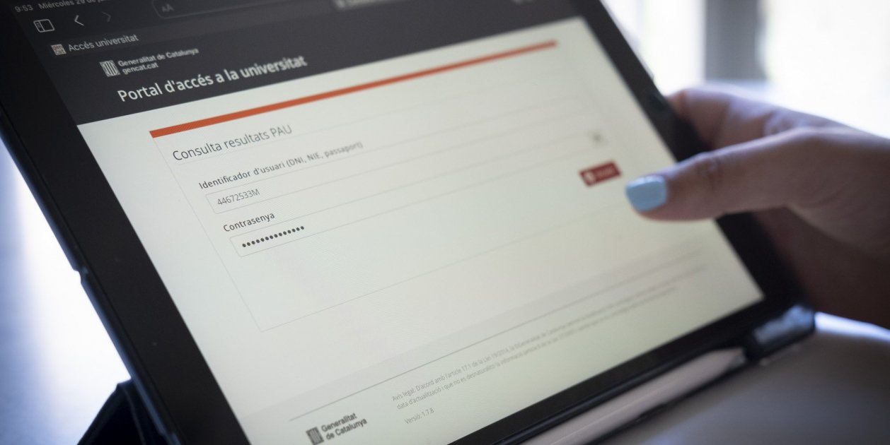 Publicades les Notes de la Selectivitat 2022: consulta Accesnet (Accés ...