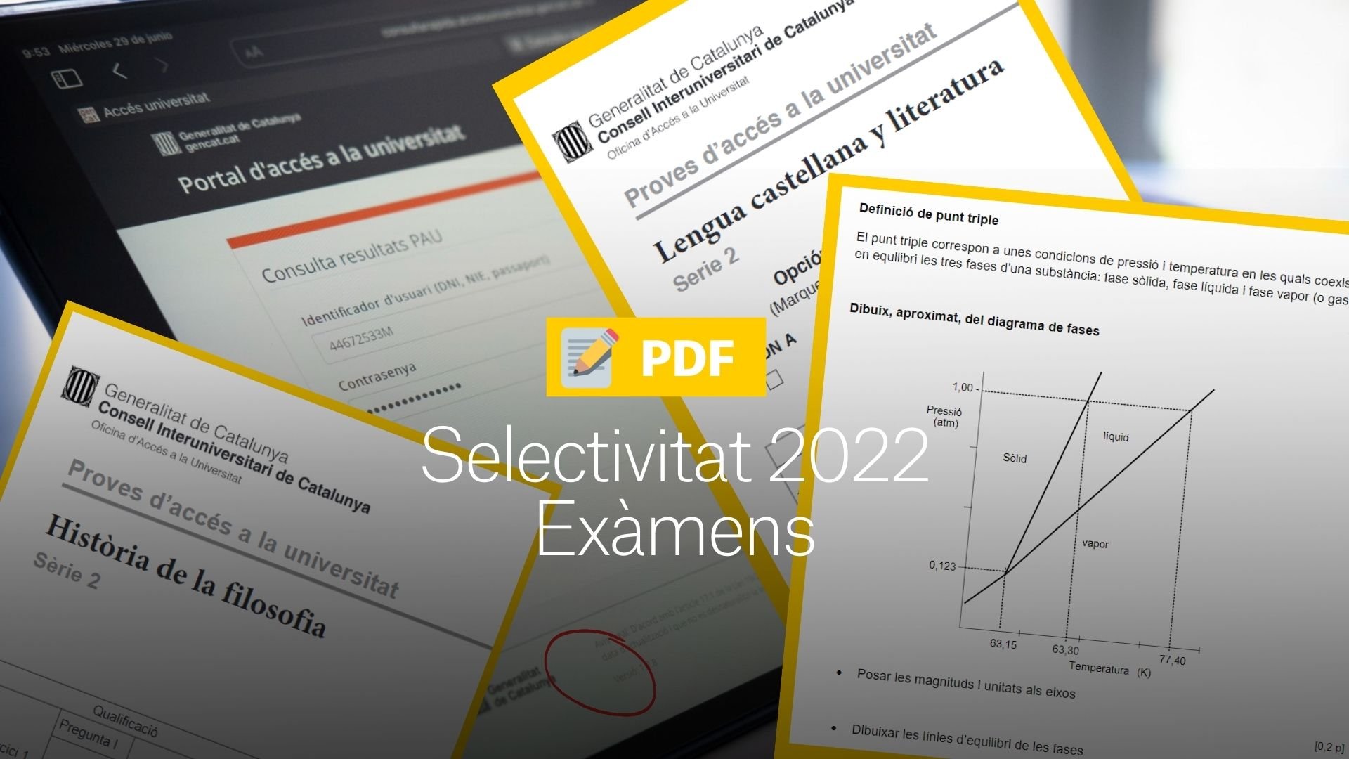 Exámenes Selectividad 2022 en PDF: Correcciones, respuestas y soluciones