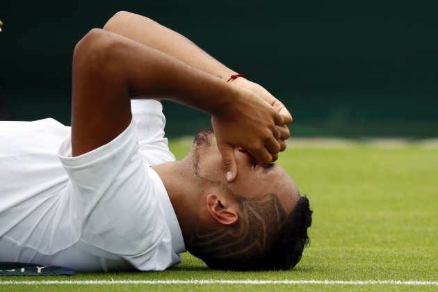 Nick Kyrgios Wimbledon tennis Efe