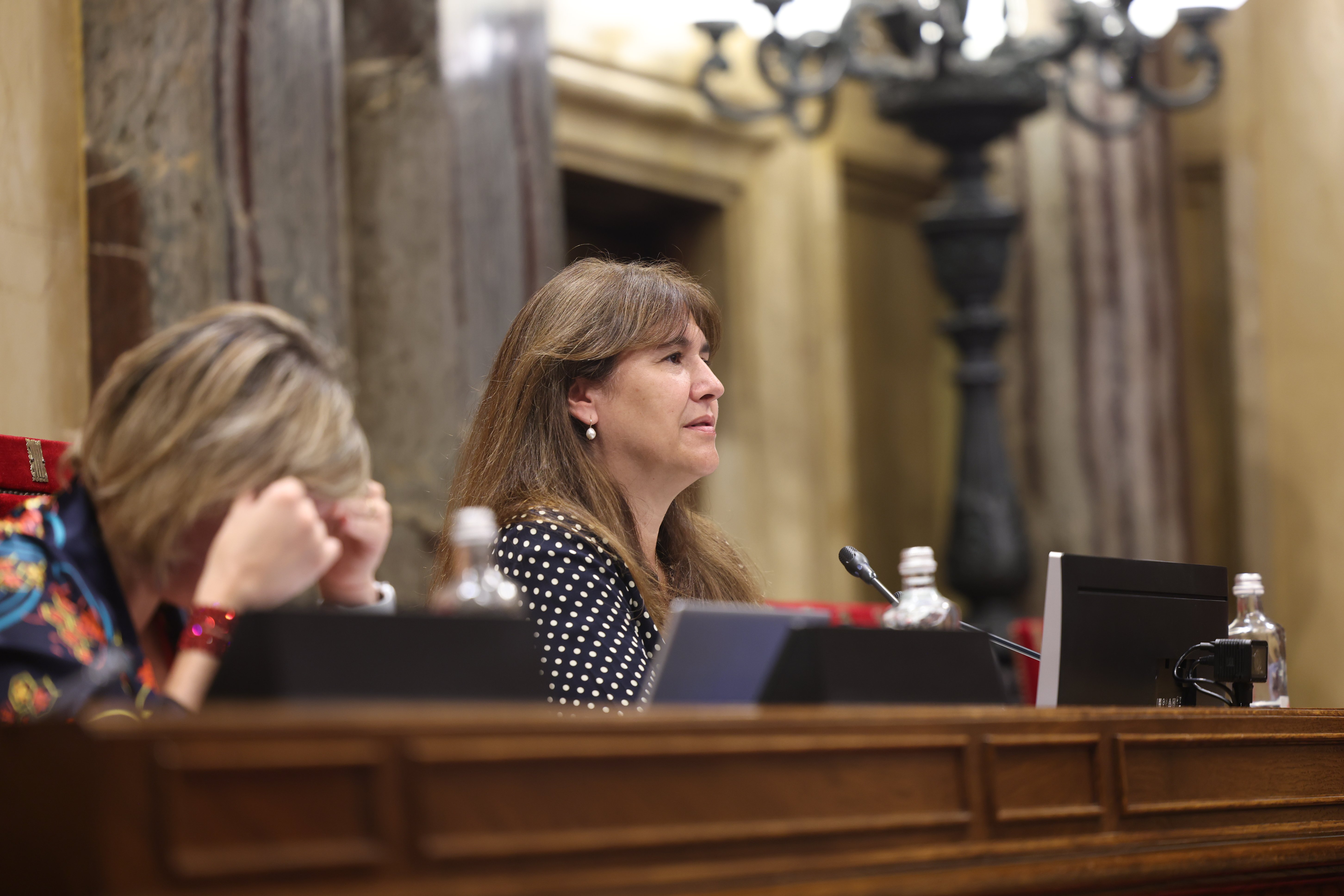 Laura Borràs ironiza: "A punto para un juicio justo"